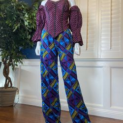 Ankara Corset Top And Pant 