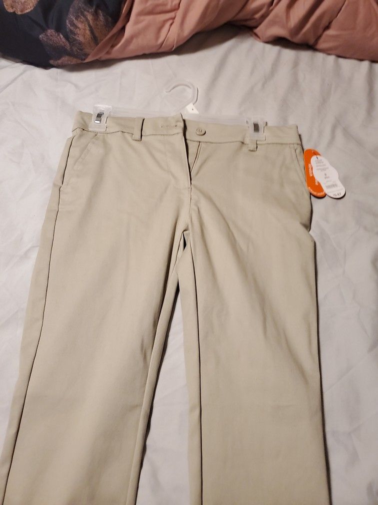 Brand New Girls Uniform Pants Size 8 Plus
