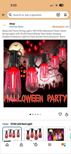 Halloween Bloody Bulbs