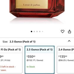 Baccarat Rouge Cologne