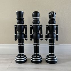 Black + White Nutcrackers