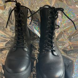 Fitflop F-mode Leather Boots Sz7.5