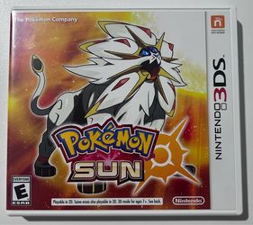 Pokémon Sun (Nintendo 3DS) Complete in Box (CIB) | Tested & Authentic | Good