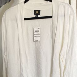 winter off white cardigan