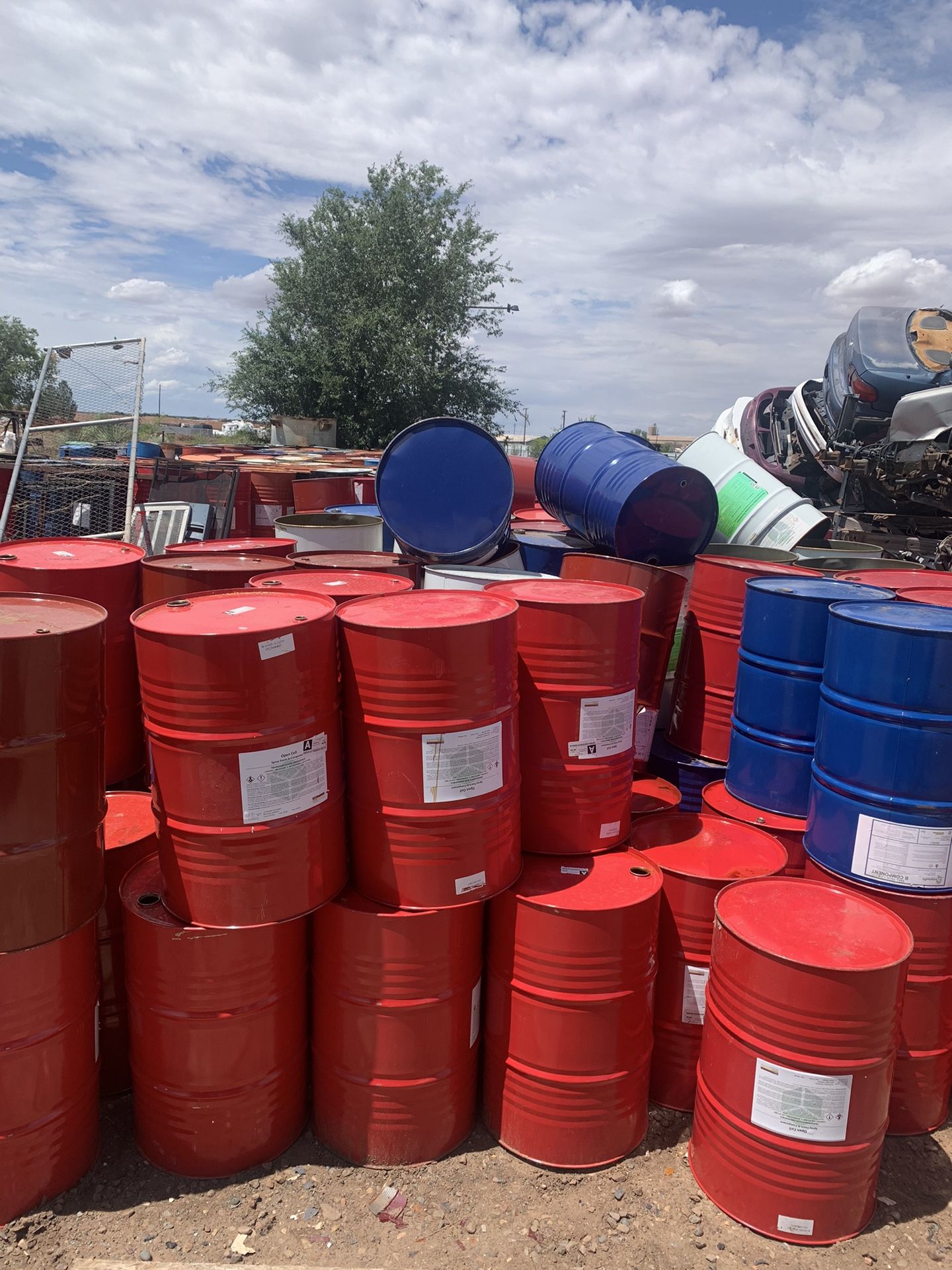 Metal Barrels For Sale