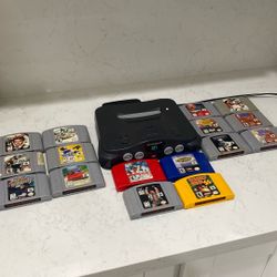 Nintendo 64 Console and Games Bundle