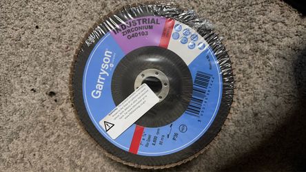 10-pack of 7" x 7/8" P36 Garryson Zirconium Industrial Flap Discs (Part number G40103)
