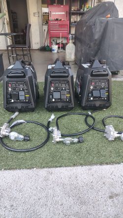 Dual fuel Inverter silent generator 5000w with electric start & remote control