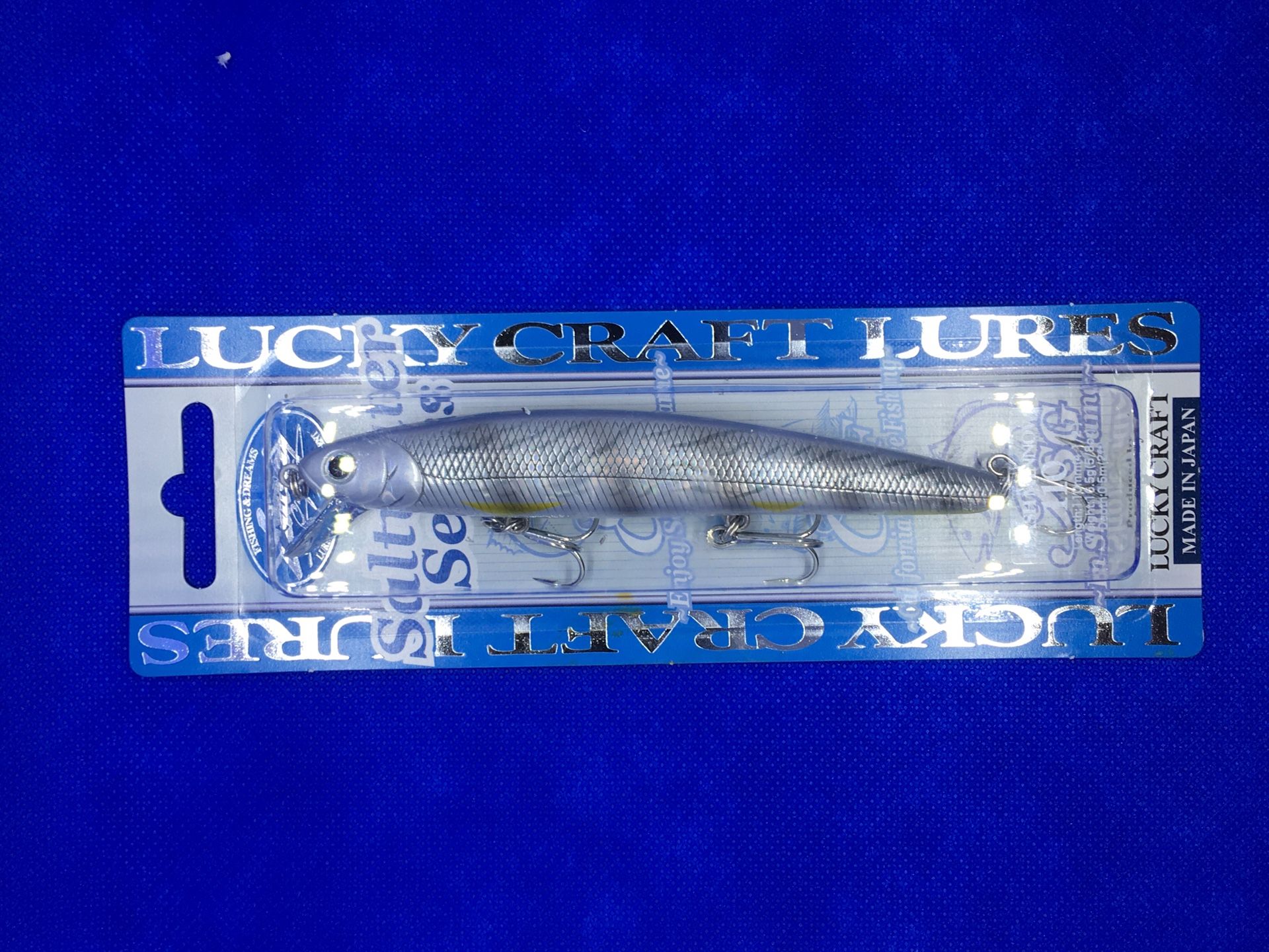 Lucky craft saltwater fishing lure CIL FlashMinnow 110 Aurora maybe Croaker
