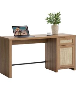 Rattan desk