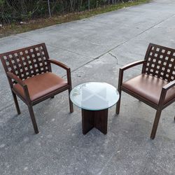 2 Chair Patio Set