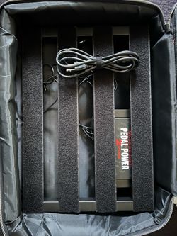 Voodoo Lab Pedal Power 2 Plus with Pedaltrain Pedalboard and Bag