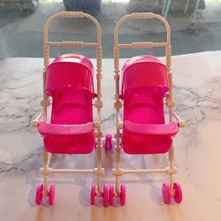 Mini Baby Doll Stroller for Girl’s Doll House, Play, and Fun