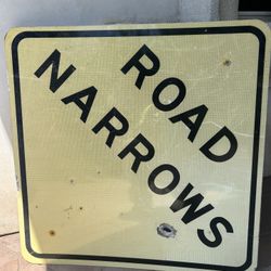 RETIRE STREET SIGN 36”x36” $25