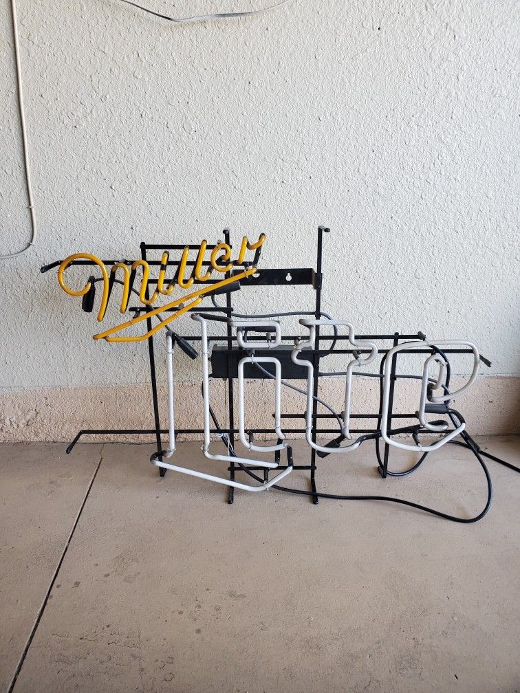 Miller Lite Neon Sign