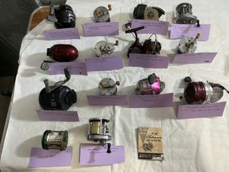 Vintage Fishing Reels Collection - All for a great price
