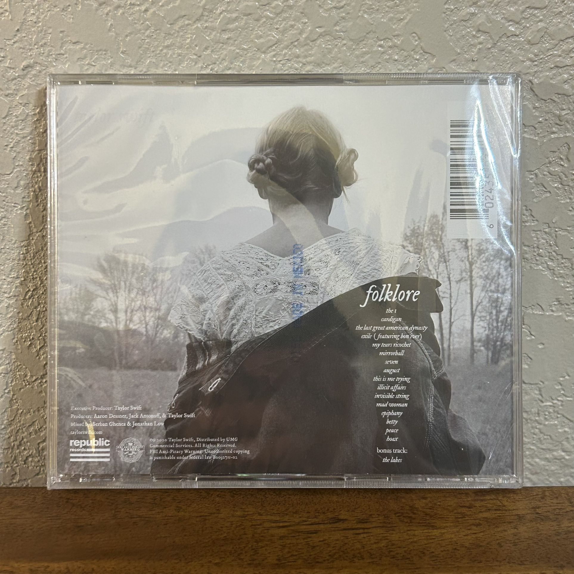 Taylor Swift folklore Signed Autographed CD Album Brand New Sealed