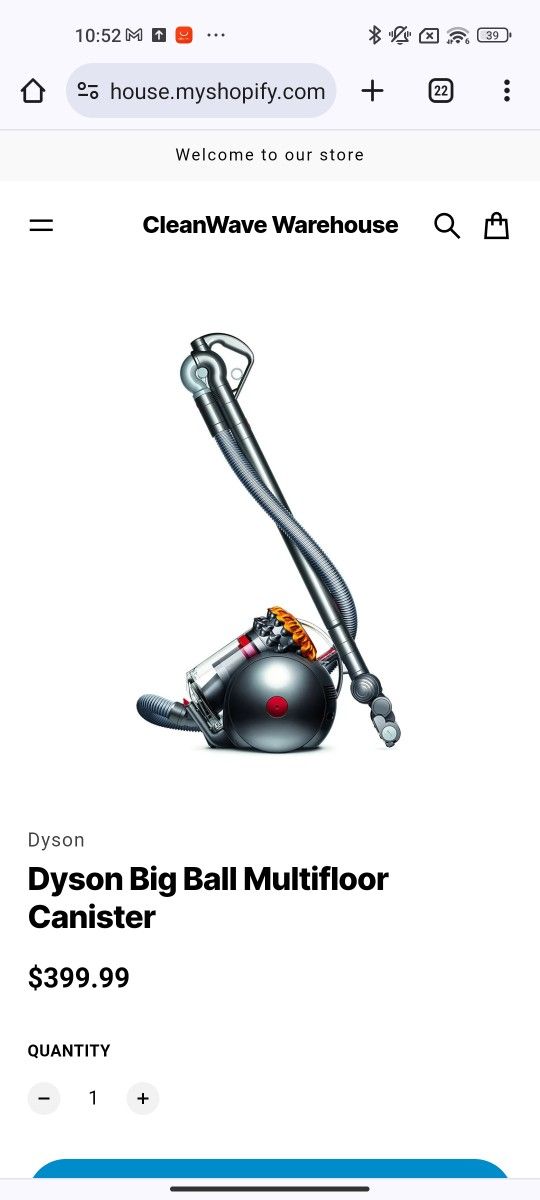 Dyson Big Ball  Vacuum