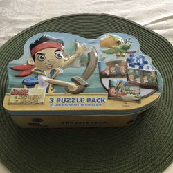 Brand new Jake & the Pirates puzzles X 3