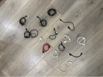 Micro USB Charging Cable Lot (14 Cords) — for Android, Speakers, Cameras & Electronics