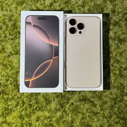 iPhone 16 Pro Max | 512GB | Desert Titanium | Factory Unlocked