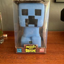 New MINECRAFT MIGHTY MEGA SQUEEZE GLOW IN THE DARK TOY