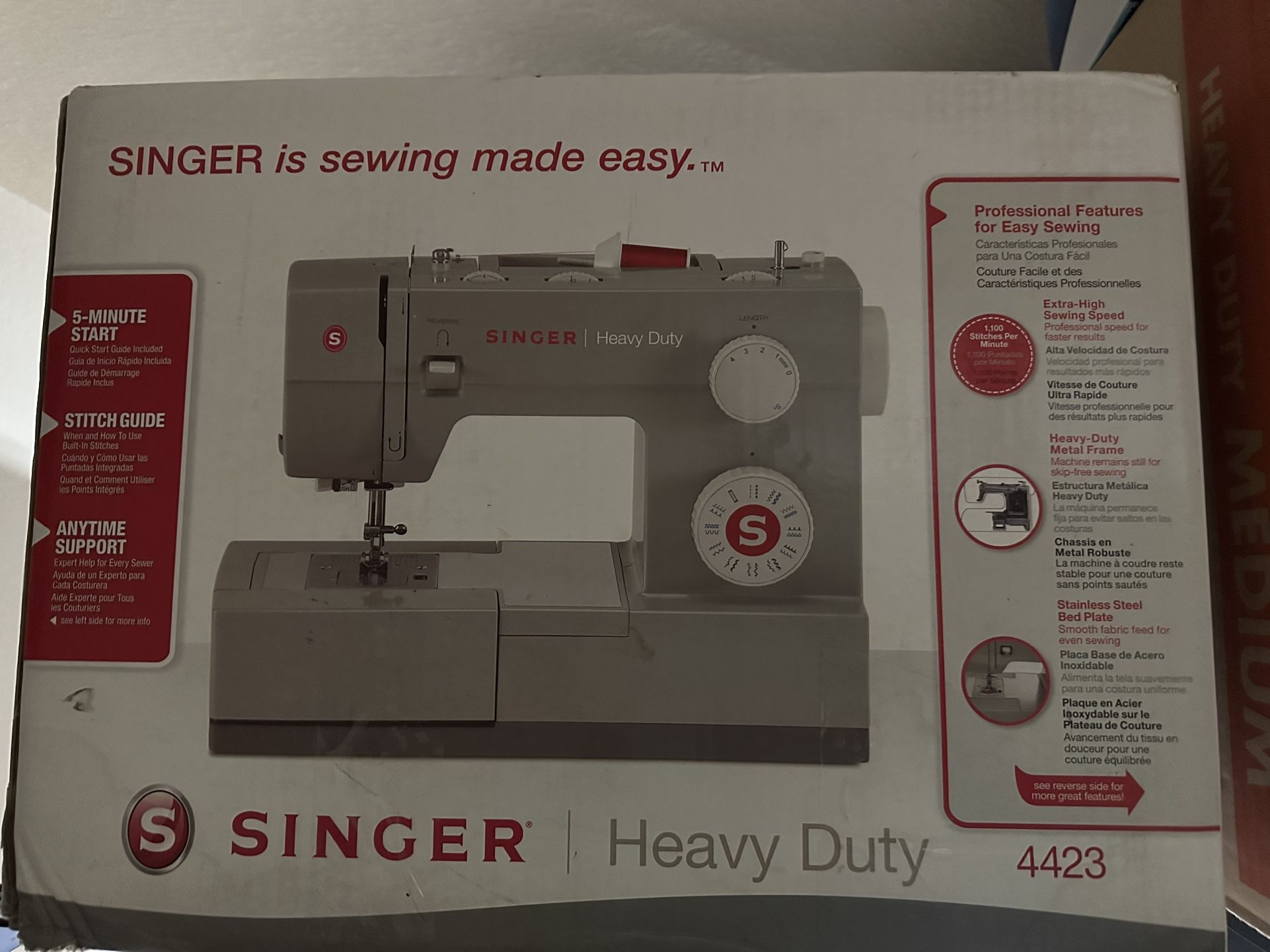 NEW UNOPENED SINGER Heavy Duty 4423 Sewing Machine