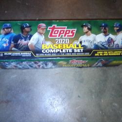 Topps 2020 Baseball Cards Complete Set