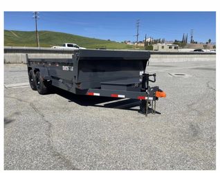Norstar DCB83x16 General Duty Dump Trailer | 14K GVWR | Barn Door Gate