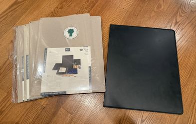 NEW Prat Portfolio With 50 Protective Sheets