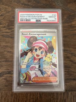 PSA 10 Rosas encouragement SIR