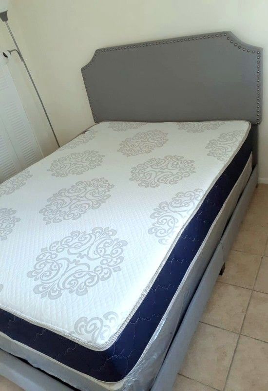 NEW Queen MATTRESS and BOX SPRING. Bed frame not included👍