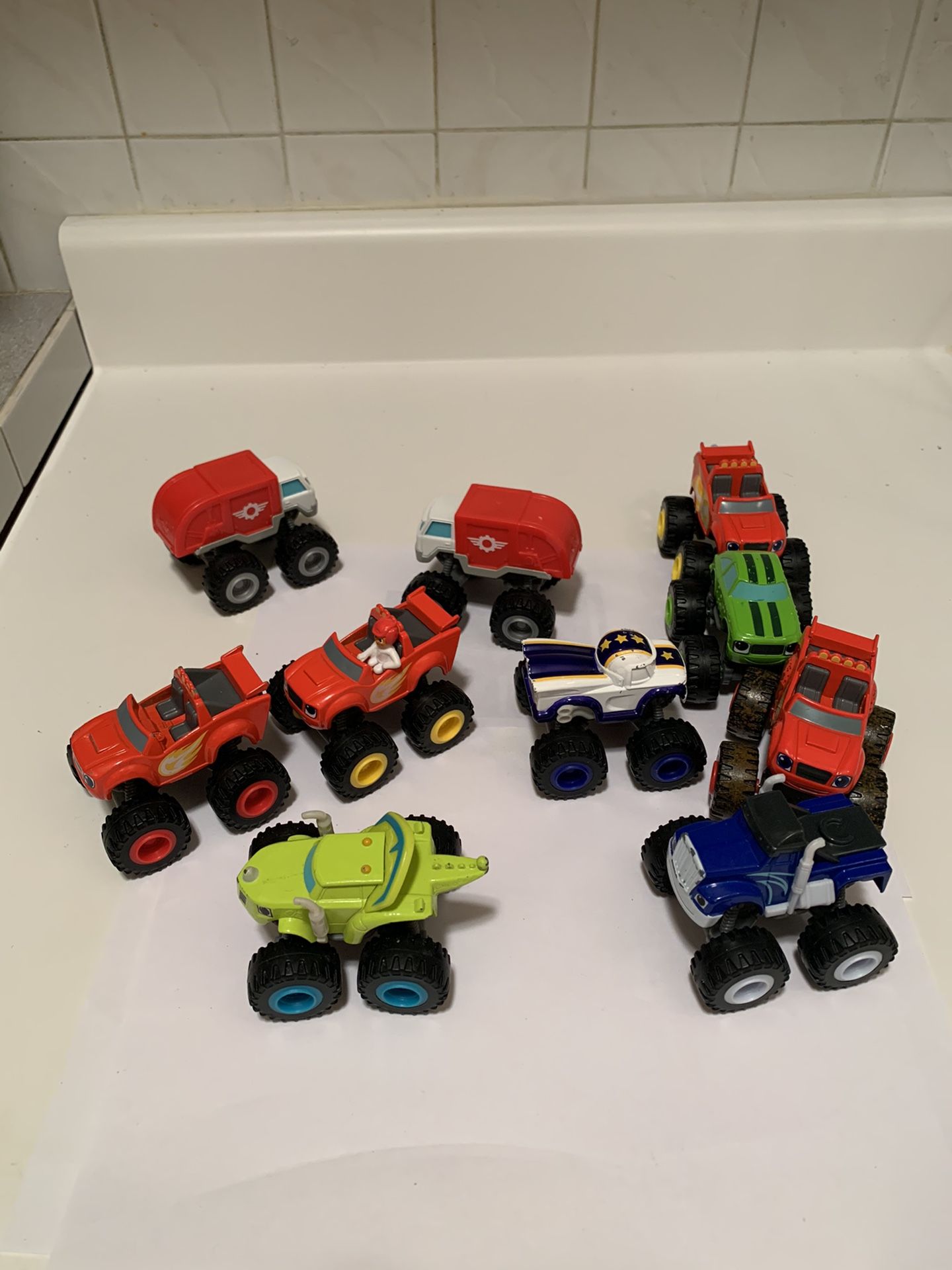 Blaze & The Monster Machines toy trucks