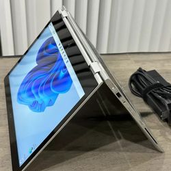 HP X360 Touchscreen EliteBook Laptop Intel Core i5 16 GB RAM 256 GB SSD 1080P LCD Webcam HDMI Wi-Fi & Bluetooth Wireless Windows 11 Professional 