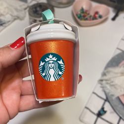starbucks mini ornament Winter 2020