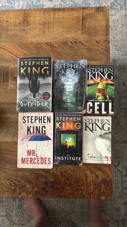 Stephen King Paperback Books Lot of 6