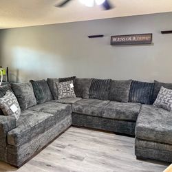 🎄❄️Brand New Oversized Huge U Shape Sectional Sofa/Couch | Pay After Delivery 🚚