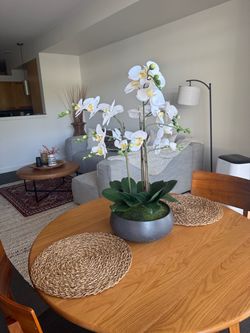 Large faux orchid!
