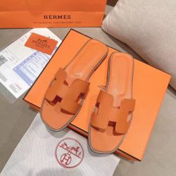 Hermes Women’s Slides With Box 2026 New