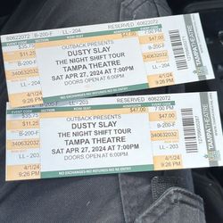 Dusty Slay Tickets