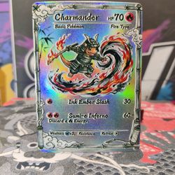 Charmander Samurai Inferno Custom-Made