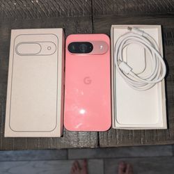 Google pixel 9 256GB  (ROSE GOLD)