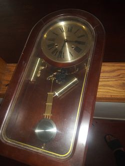 Waltham day chime vintage wall clock