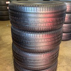 🎄SET OF 4 USED TIRES🎄 275/55/19 PIRELLI SCORPION