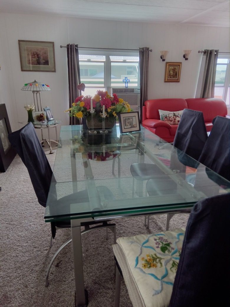 Dining Room Table And Five Chairs