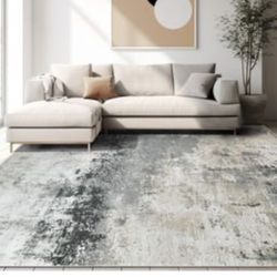 8’x10’ Brand New Modern Gray Rug 