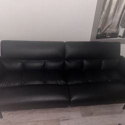 Black Couch Futon 