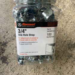 Ramset 3/4 One Hole Strap
