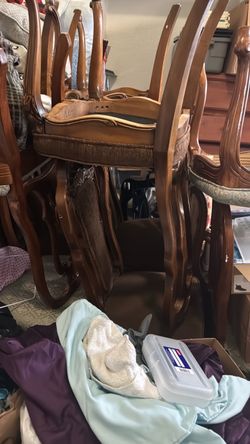 Free wood chairs