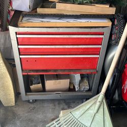 Vintage Craftsman Rolling Tool Cabinet 65033
